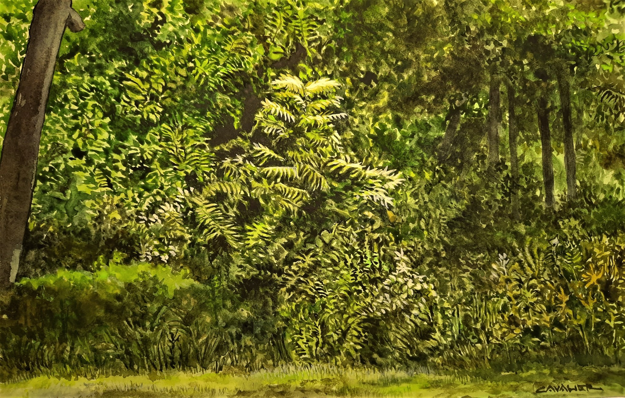 green